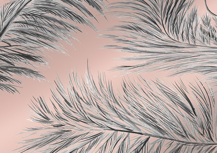 Pampas Grass, Sorbet - Roller Blind - Image 4